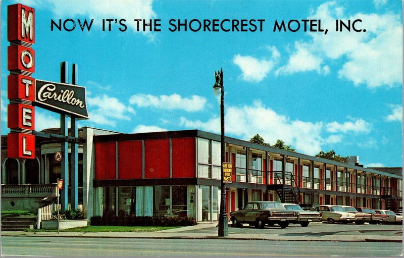 Rivertown Inn & Suites (Carillon Motel) - Old Postcard (newer photo)